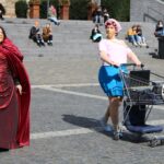 2020, Supermarket Lady, Foto: Alexander Samsz